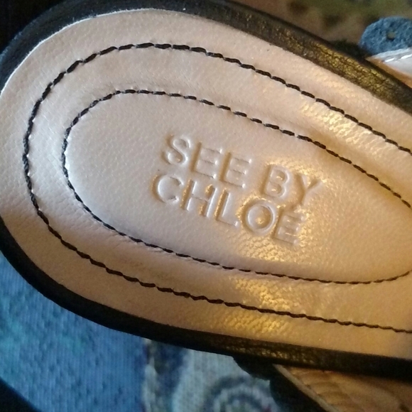 See by Chloe Black Leather Mules 8 - Picture 5 of 7